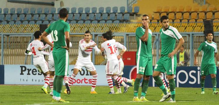 الزمالك والمصرى 